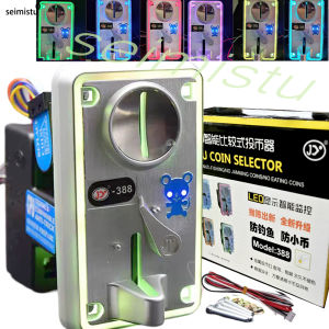 Multi Coin Acceptor Electronic Colorful Flash LED Selector CPU Comparison For Slot Machine Arcade Cabinet Fishing Game JY-388
