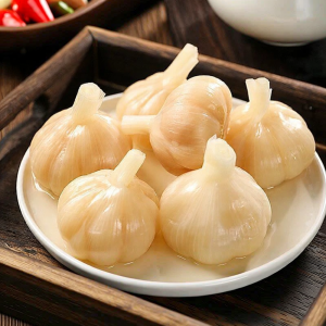 Authentic Sweet & Sour Sugar-Pickled Garlic No Additives