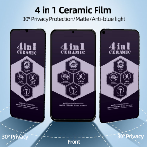 Tempered Glass REALME C30 C30s C31 C35 Narzo 50a 50i Prime Ceramic ESD Blue Anti SPY Screen Protector