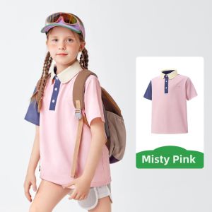 Kocotree | Moisture Wicking Quick Drying Cool Feeling Childrens Short Sleeve Polo T-Shirt