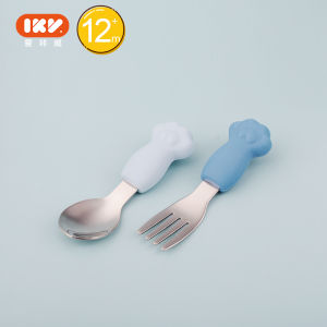 IKV | Baby Feeding Fork and Spoon Set