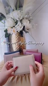 Dompet Wanita Lipat Ayla Tika Mini Selempang Tali Rantai