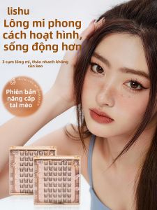lishu | No Glue Natural Fake Eyelashes for Beginners