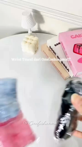 ONEFASHIONMALL 2PC Handuk Pergelangan Tangan Cuci Muka Anti Basah Face Wash Hand Wrist Band HD003
