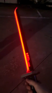 Malaysia Stock Interstellar Spark Blade Laser Sword with Safety Assurance Flashing Light Effect Cosplay Prop Birthday Gift for Children