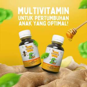 Madu Sohoney Jr Multivitamin Anak – Penambah Nafsu Makan & Berat Badan Serta Penambah Imun Anak