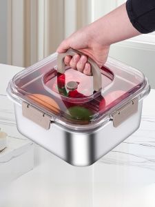 กล่องอาหารมัลติฟังก์ชั่นระดับอาหารสำหรับคนทำงานและนักเรียนแบบปิดทึบระบายอากาศได้ดี กล่องอาหารแบบยูนิเซ็กซ์