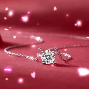 Dây chuyền bạc Ý 925 Huệ Ngân -Hạt đá PP2017