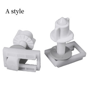 1 Pair Universal Toilet Screw Replacement Toilet Seat Fixing Screwbolts Toilet Connector Hardware