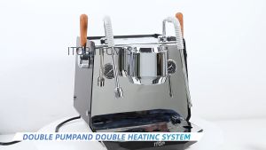 ITOP CMS1 Professional Semi-Automatic Espresso Machine Coffee Maker Dual Boilers Direct Waterline for Commercial