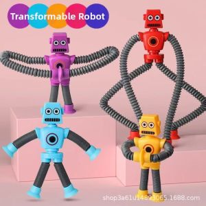 Jiaxun | Extendable Light-up Suction Giraffe Educational Toy