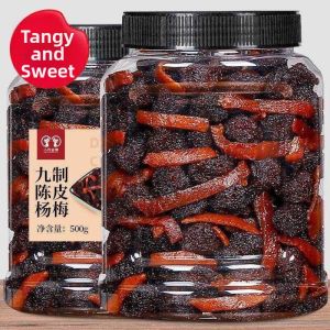 Nine Made Tangerine Peel Dried Plums 500g