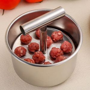 Dụng Cụ Ép Viên Thịt Bằng Thép Không Gỉ Dụng Cụ Nhà Bếp Đa Năng Khuôn Làm Viên Thịt Dùng Cho Người Lớn