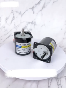 70KTYZ High Torque Geared Motor 220V 40W Permanent Magnet 160KG Load Low Noise Reversible