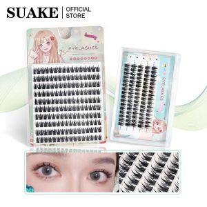 SUAKE 3D DIY False Eyelashes Single Cluster EyeLash Natural Fake Individual Lashes 80 Cluster Maisui