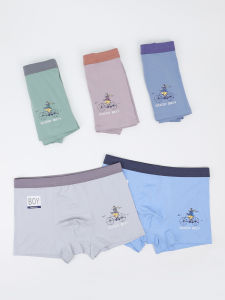 47.50 Kg-72.50 kg Underwear Modal Cotton Junior High School Students Breathable Boys Boxers Boxers Boxers