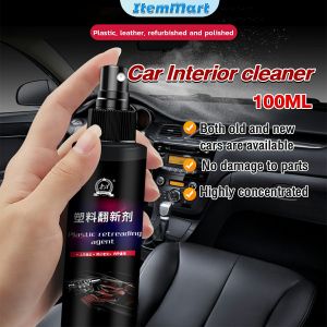 ItemMart 100ml Car Interior Cleaner For Car Cleaning Upholstery Detailer Dashboard Leather