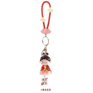Tang Ladies Ancient Capital Creative Cultural Keychain Bag Ornament Doll Souvenir from Luoyang Shaanxi Xian Gift