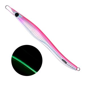 Mồi Câu Jig Kim Loại JIGGING PRO G2 Trọng Lượng 60g-250g Chìm Nhanh Dành Cho Cá Ngừ Cá Mú Cá Cờ Nước Mặn - Mồi Câu Biển Phát Quang UV