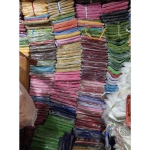 2 MATCHY CURTAIN PEACH BUDS (MSP SINGLE PRINTED/PLAIN DOOR DOUBLE REF COVER)