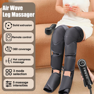 Leg Muscle Relaxation 3 Mode Air Compression Restores Boot Lymph Release Relieves Foot Fatigue Heating Leg Massager For Athletes