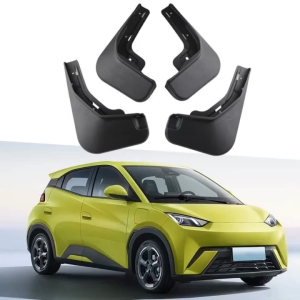 Abs 4Pcs Mud Flaps Guard for BYD Dolphin Mini Seagull 2024 2025 Auto Wheel Fender Splash Guards Prot