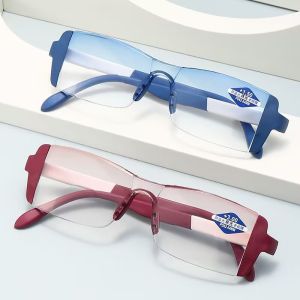 แว่นตาอ่านหนังสือ PC กรอบแว่นสายตายาว ป้องกันรังสียูวี กันแสงสีฟ้า สำหรับผู้ชาย/ผู้หญิง ให้บริการ 100-400