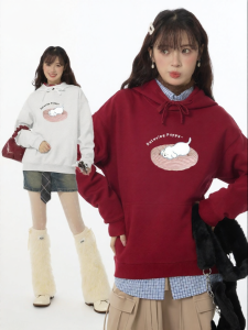 Gbiaior | Oversized Leisure Style Hoodie Couples