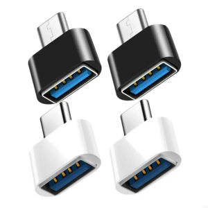 2-8PCS USB 2.0 To Type C OTG Charger Adapter Connector Type-C Male To USB Female Adapter Converter For PC MacBook Phone