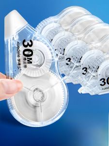 Large Capacity Quiet Correction Tape Transparent for Students to Correct Mistakes Easy to Use High Volume Smooth Gliding