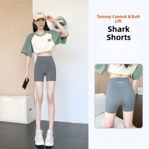 Miiow | Cat Woman Three-Quarter Shark Short Shorts Womens Summer Thin Fitness Yoga Base Safety Anti-Light Walking Briefs