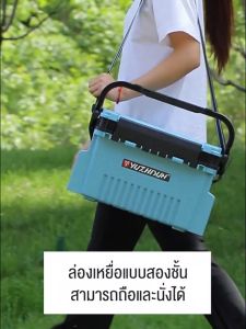 YINGERJIAN กล่องรอกตกปลา ที่ทนทานทีพกพา กล่องอเนกประสงค์ตกปลา สำหรับอุปกรณ์ตกปลา กำลังการผลิตสูง กันลื่น ความยืดหยุ่น 555555555555 ราคาที่สะอาด 1,500 ฿