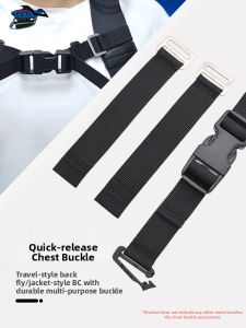 Quick Release Chest Buckle Buoyancy Compensator