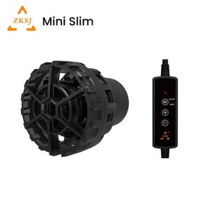 ZKSJ Third generation Mini Slim 2000 Slim 3000 Mini Aquarium Wave Maker Circulation Pump 3 Wave Patterns No control program