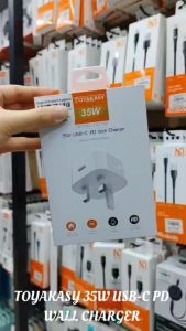 TOYAKASY TOY750 35W USB-C PD Wall Charger | Fast Charging Adapter for iPhone 15/14 Samsung Huawei Xiaomi iPad and More