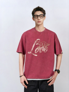 CANOTWAIT_ | Distressed Print T-Shirt