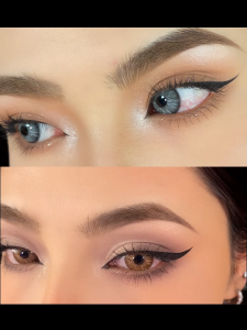 Eyeshare Softlens Gray lensa kontak Bigeyes 14.5mm FLORENCE Seri 1 pasang lensa kontak berwarna soflens