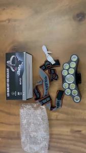 LED USB Rechargeable Headlamp High Lumen Bright Head Lamp With 5/11 LED Headlight IPX4 Waterproof Head Flashlight Camping Light