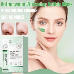 Bubble Mask Salicylic Acid Blackhead Removal Mud Mask Deep Cleansing Pore Shrinking Facial Mask Beauty Skin Care Acne Clay Mask