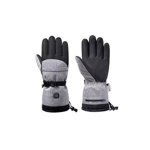 Winter Heated Gloves Men Women Thermal Skiing Cycling Gloves Full Finger Touchscreen Outdoor Riding Skiing Heating Gloves Mitten
