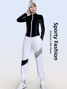 YANSE | Sleeve Long Breathable Sweat Wicking Running Set