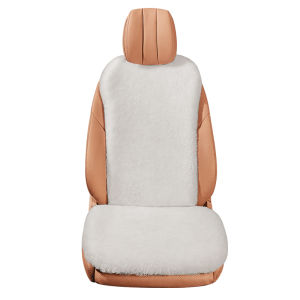 QUEES | Fluffy Woolen Car Seat Pad