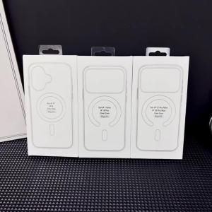 Original For Magsafe Magnetic Wireless Charging Case For iPhone 18 17 Air 16 15 14 13 12 11 Pro Max Plus Mini Clear Back Cover