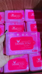 Khăn Uớt Bless You Love Không Mùi Gói 30tờ