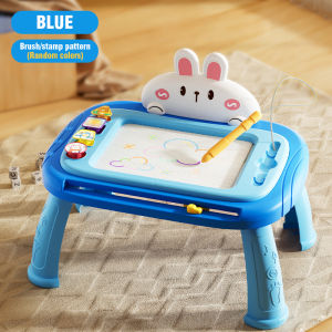 Kids 2in1 Magnetic Painting Table Erasable Graffiti Writing Drawing Toys Cartoon Educational Toys Wordpad Children Gift