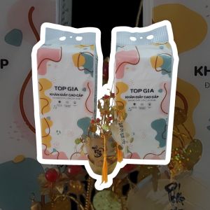 ƯU ĐÃI SỐC  Mua 1 Thùng 4 bich TẶNG NGAY 2 GÓI KHĂN GIẤY CAO CẤP ... Giấy rút đáy cao cấp Đa Sắc  1280 tờ 1 bịch  thương hiệu Topgia