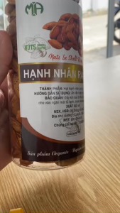 Hạnh Nhân Rang Bơ 500gr | Hạnh Nhân Vỏ Mỏng Ăn Liền