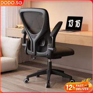 DODO New Adjustable Lumbar Support Mesh Office Chair with Curved Spine for Study and Gaming - Black/Grey/White