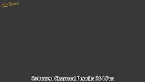 4Pcs Professional Sketch Charcoal Pencils Set Colored Soft Pastel Pencils White Carbon Pencil for Students Drawing Art Supplies