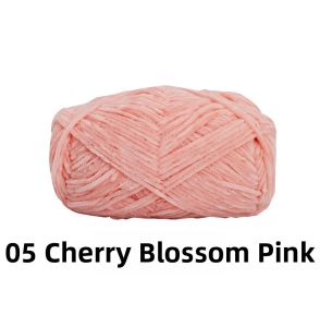MOMOSHIPIN | Golden Velvet Chenille DIY Yarn for Dolls and Bags Handmade Knitting